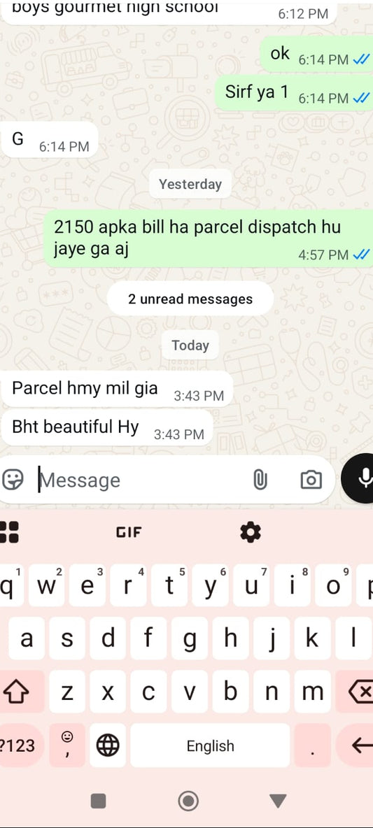 Happy Customer Review