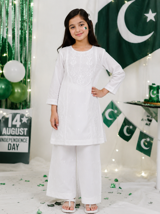 14 August 2 Piece Kids Dress