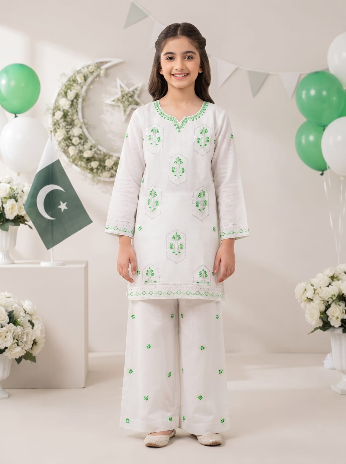 Girls Independence Day Outfit