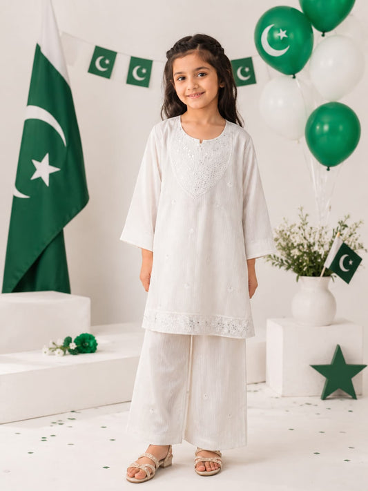 kids 14 August -Stiched 2 pc Dress