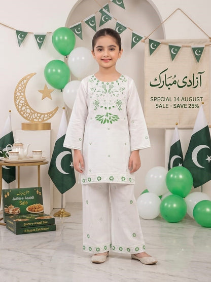 Pakistan Independence Day Outfit for kids