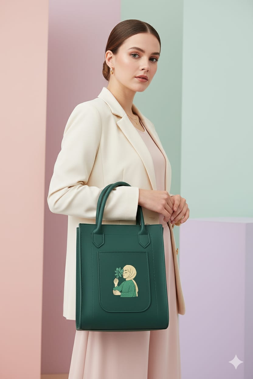 Elegant Handbag for Women -with Front Pocket