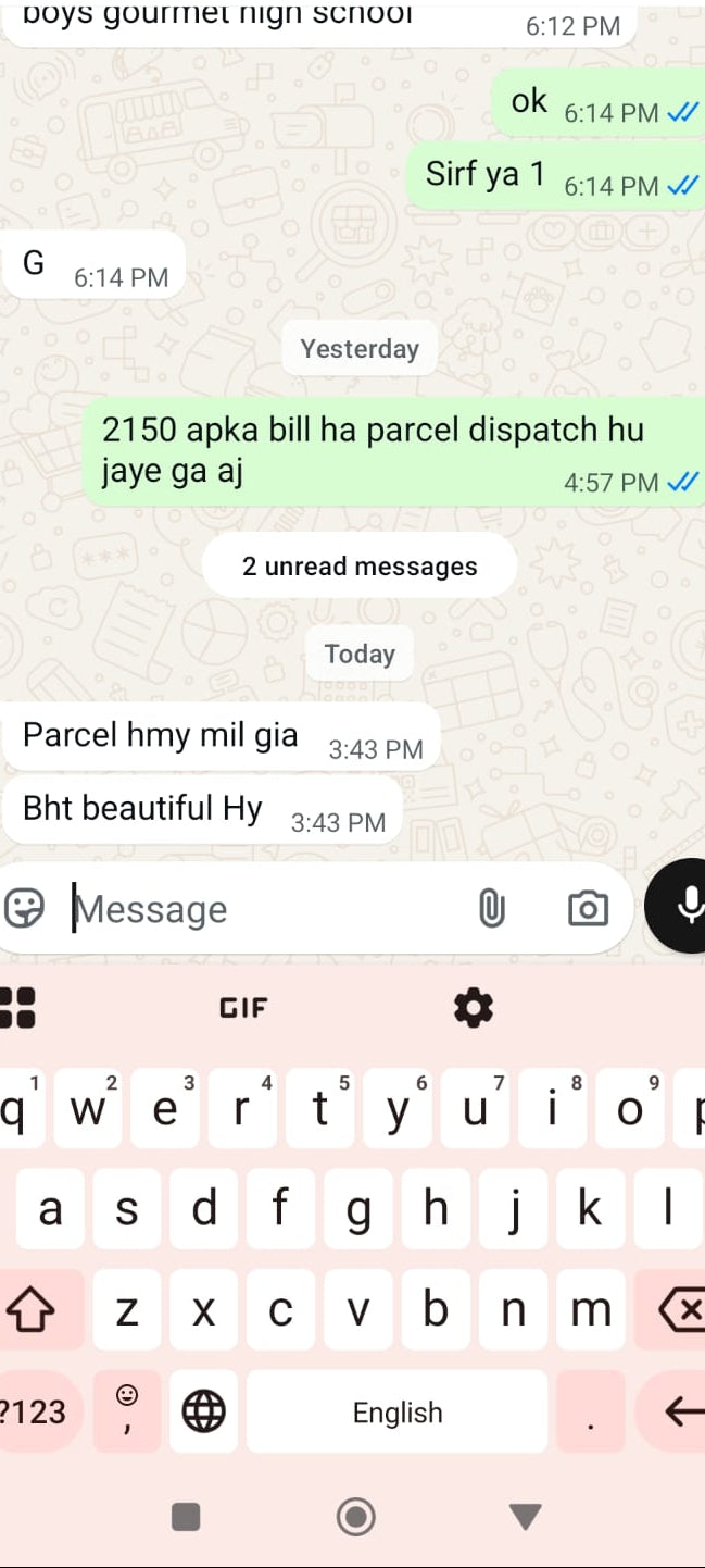 Happy Customer Review