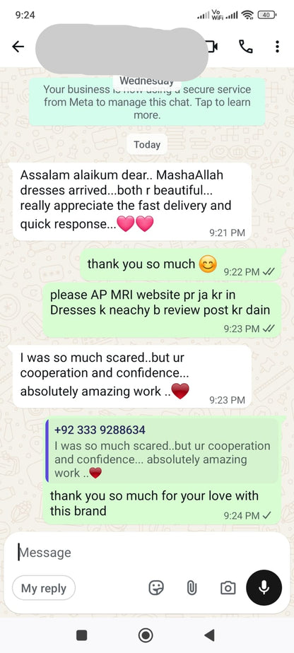 Happy Customer Review
