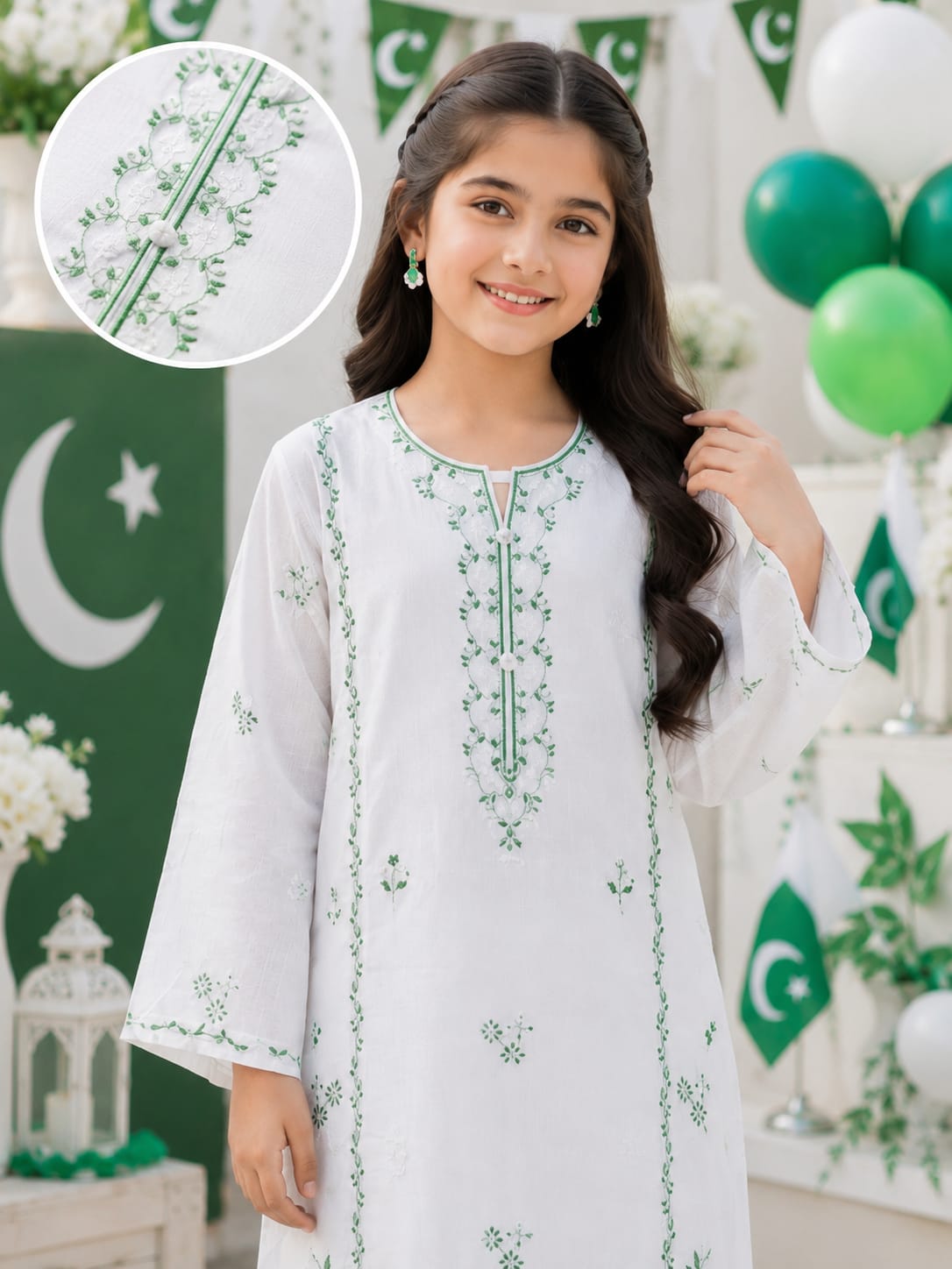 Pakistan Independence Day Girls Dress