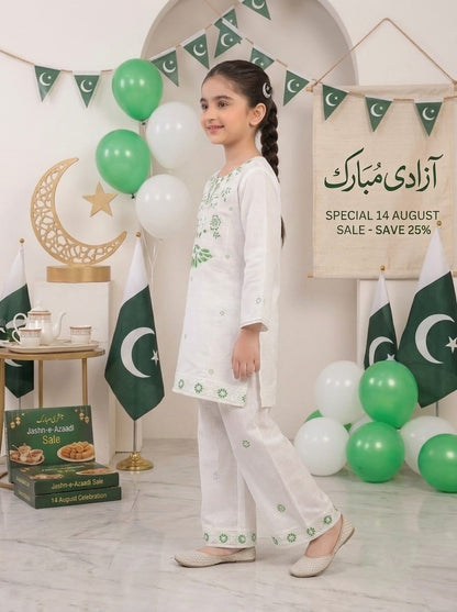 Pakistan Independence Day Outfit for kids